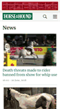 Mobile Screenshot of horseandhound.co.uk
