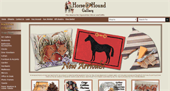 Desktop Screenshot of horseandhound.com