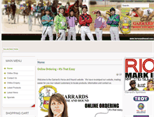 Tablet Screenshot of horseandhound.com.au