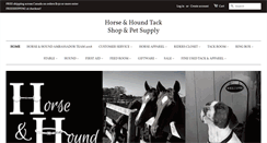Desktop Screenshot of horseandhound.ca